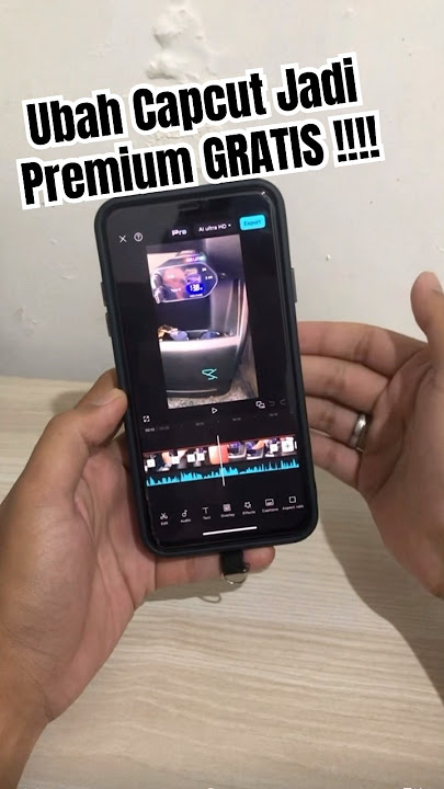 HOW TO MAKE CAPCUT PREMIUM! FREE! #capcut #capcuttutorial #iphonetricks