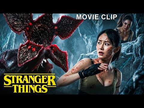STRANGER THINGS - Chinese Movie Hindi Dubbed Scene | Horror Action Scenes | Sci-Fi Movie Clips