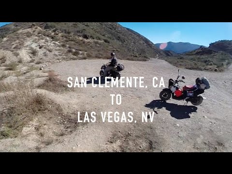 Honda Ruckus Road trip: Southern California to Vegas
