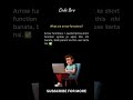 What are Arrow Functions in JavaScript? | ES6 Arrow Function Explained
