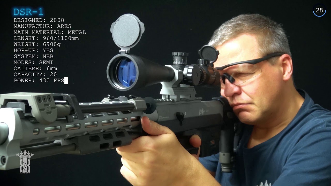 Ares Dsr 1 Gun In 60 Seconds 2k Airsoft Collection Youtube Ares Dsr 1 Gun In 60 Seconds 2k Airsoft Collection Youtube