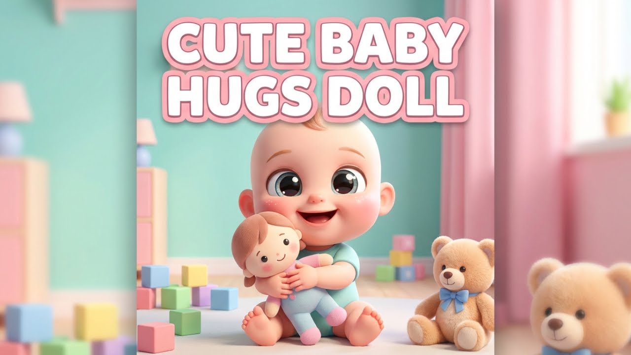 Baby & Little Doll 🧸👶 | Cute Friendship Story for Kids | Nursery Rhymes