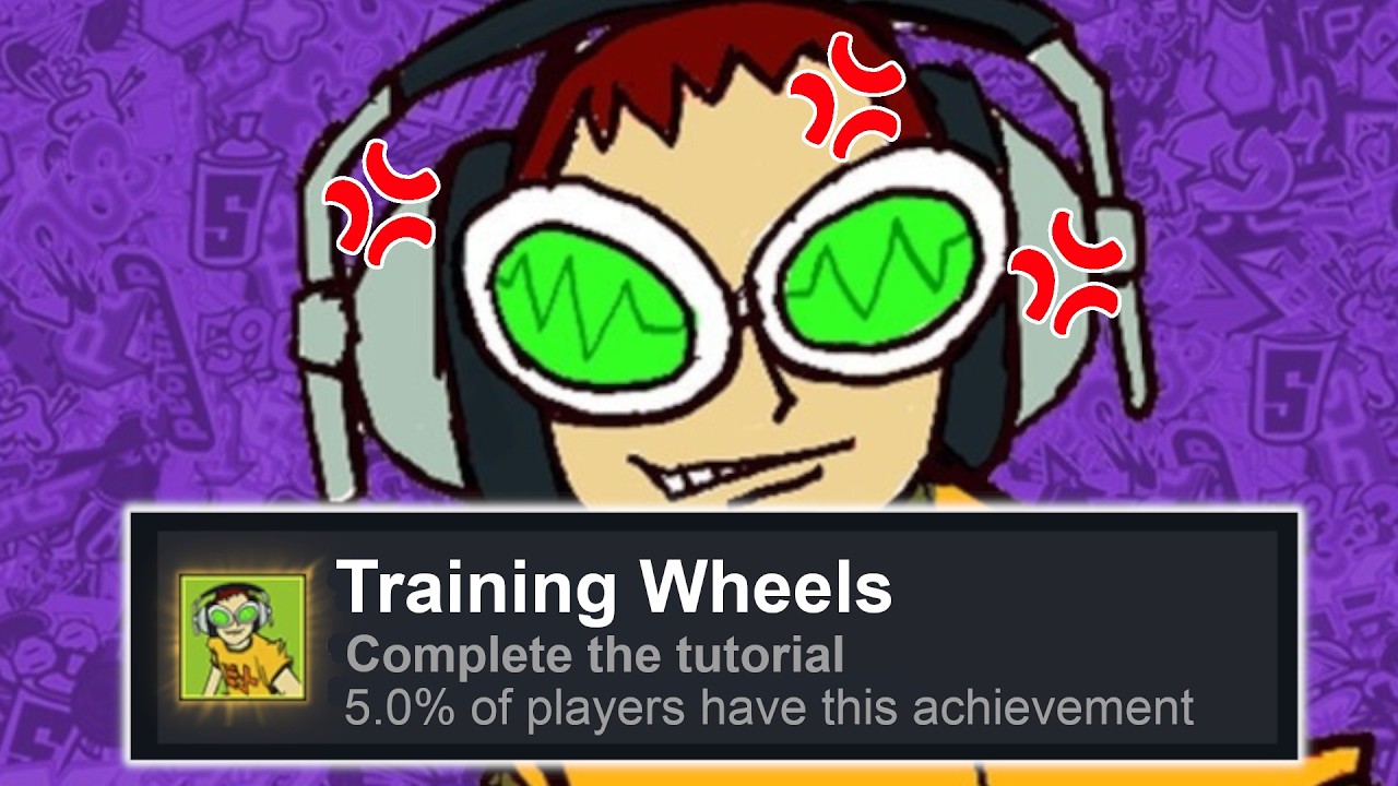 Why Was This Tutorial Achievement In Jet Set Radio So HARD?!