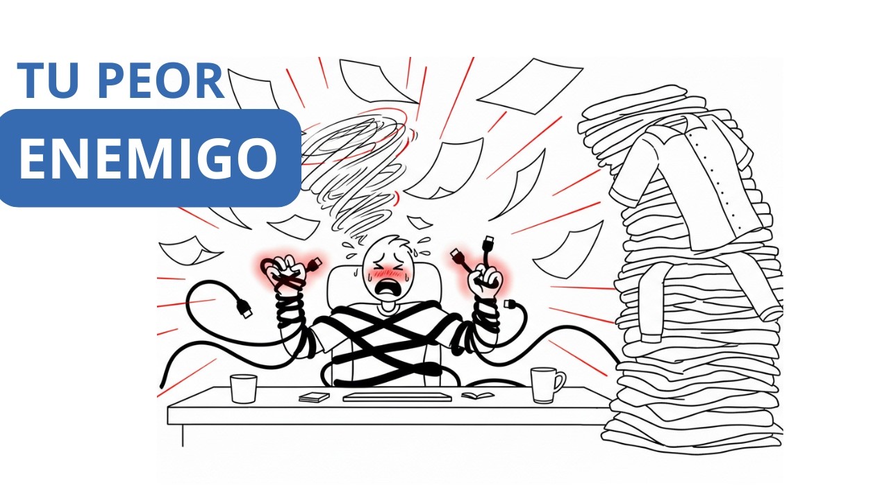 Tu Desorden Está Saboteando Tu Productividad (Y No Es Lo Que Piensas)