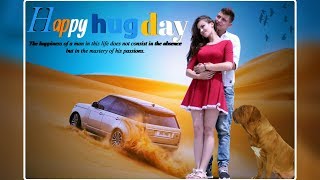 Hug day || picsart editing || #Dunetcreations screenshot 2