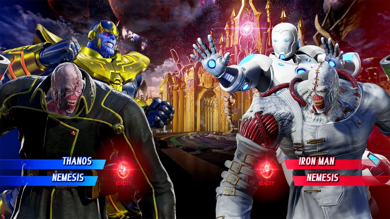 Iron Man & Nemesis VS Thanos & Nemesis (Very Hard) Marvel vs