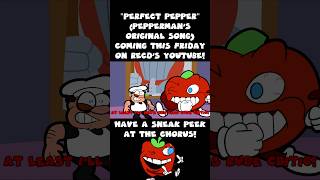 Perfect Pepper Sneak Peek (Pepperman Pizza Tower Song Releases 9/22/2023!) #Pizzatower #Shorts
