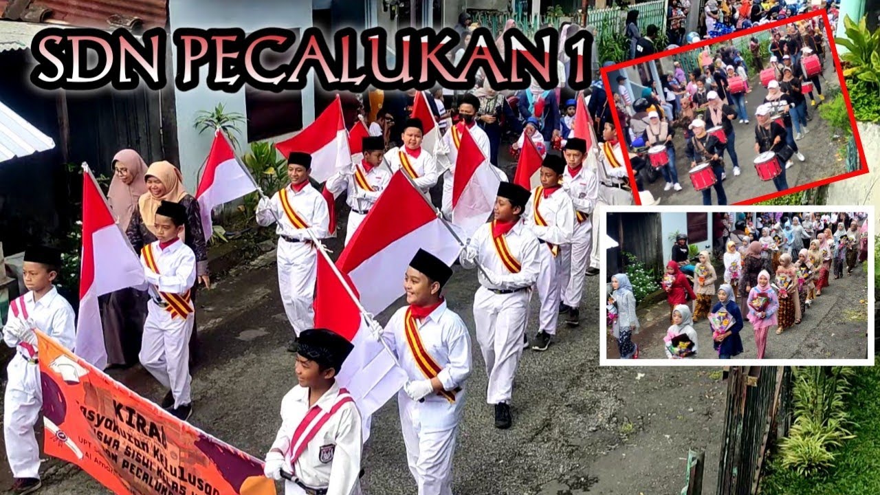 Tasyakuran kelulusan SDN PECALUKAN 1 tahun 2021/2022