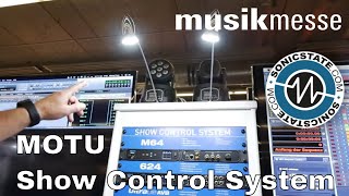 MESSE 2018: MOTU Shows Show Control Controls