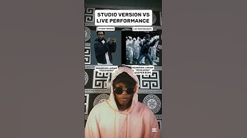 Studio Version Vs. Live Perfomance: Tv off, Squabble Up, Not Like Us #shorts #kendricklamar