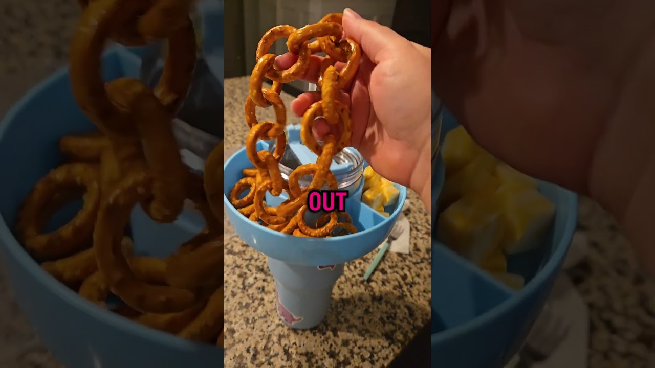 She Made a Pretzel Chain? 🥨