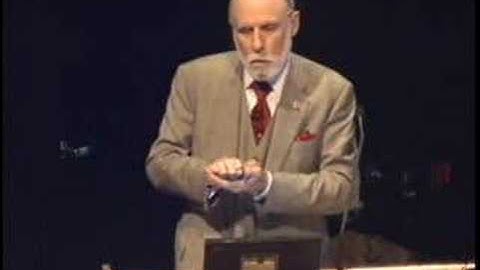 Vinton Cerf - Google Internet Evangelist, live at Calit2