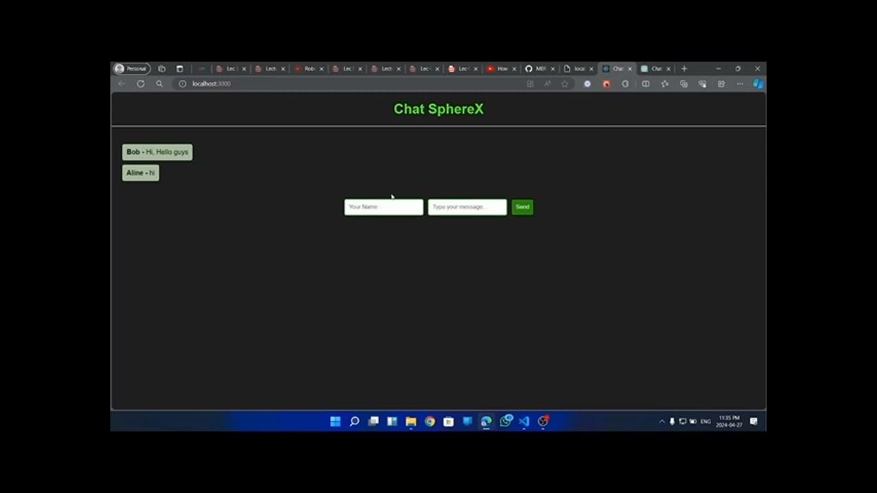 Create simple Chat App using MERN Stack - YouTube