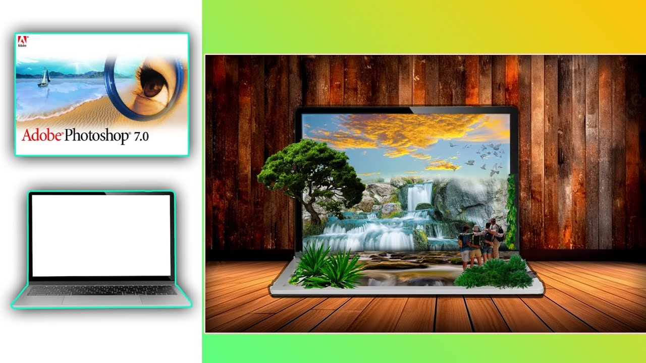 How to make Photo Manipulation in Photoshop 7.0 #tutorial #photoshop # ...