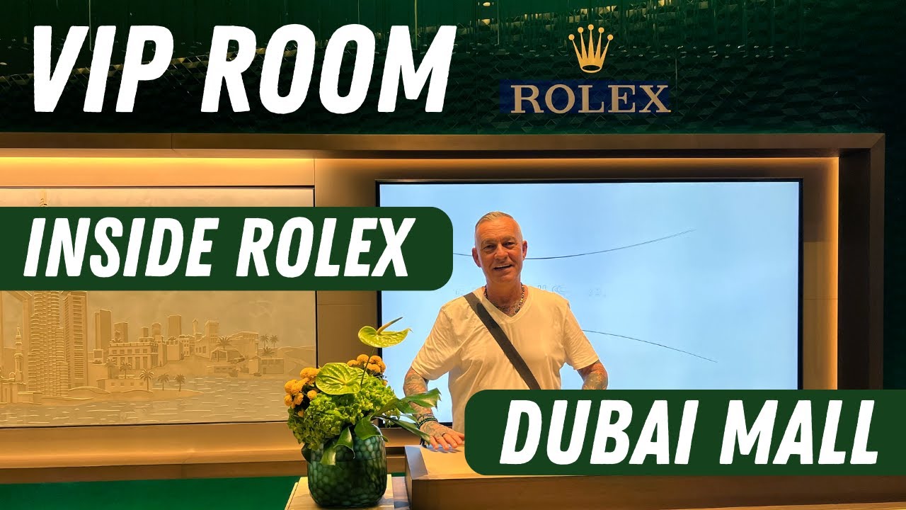Inside Rolex Dubai Watch Week Part 3 YouTube