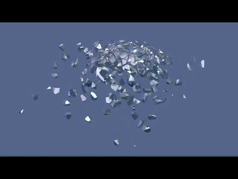 3ds Max (RayFire). Шар - Взрыв, взрыв, взрыв. Ball - Explosion, Explosion, Explosion ...