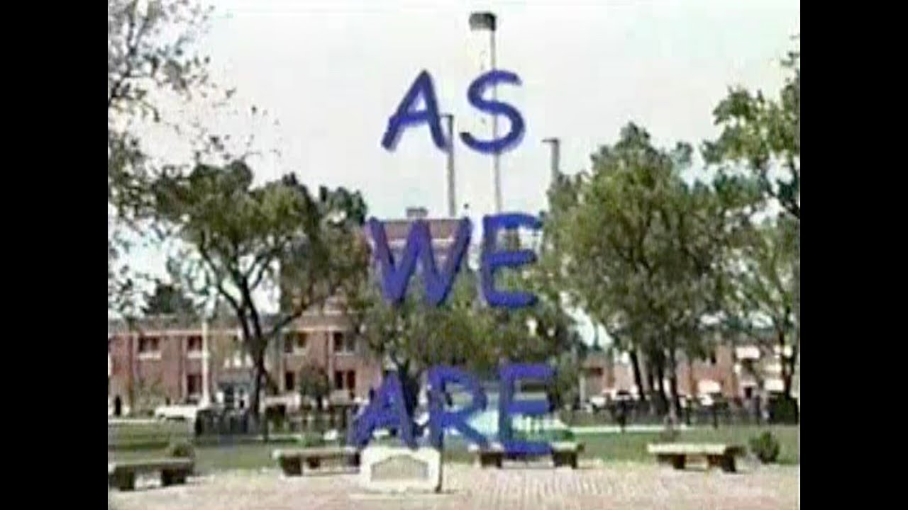 As We Are a 1999 time capsule video, Hastings Middle School. YouTube