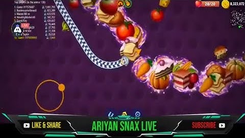 Wormszone.io live stream biggest worms hunting part (99) || Android / ios gameplay Walkthrough