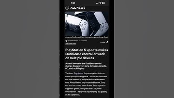 PlayStation 5 update makes DualSense controller work on multiple devices