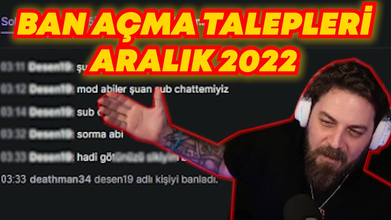 ELRAENN BAN AÇMA TALEPLERİNE BAKIYOR | ARALIK 2022
