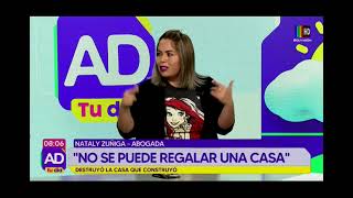 ¡Terminó su relación y con su casa! Lección no se construye en terreno ajeno