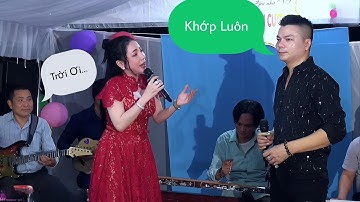 CS Hoàng Kim Long Đòi Song Ca Vọng Cổ Với CVVC Huyền Trang Tại Buổi Tiệc Tân Gia Nhà Mới  anh Cường 