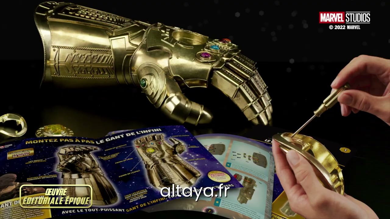 Thanos Infinity Gauntlet - Altaya