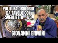 Giovanni Ermini: Pulitura Orologio da Tavolo con Sveglietta anni &#39;30 - 1/3