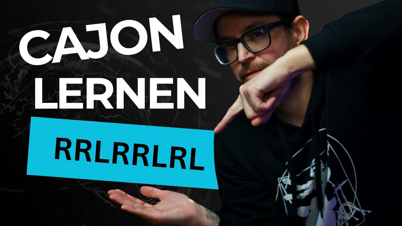 Cajon Lernen ein einfacher Samba Groove (und eine besondere Technik