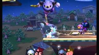 Boss Default Meta Knight vs Taj Dark Meta Knight Friendly