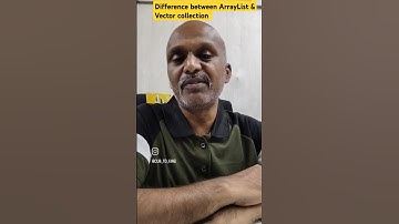 Difference between ArrayList and Vector collection in java #shorts  #cub2king #viral #java