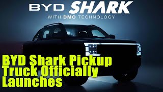 BYD Shark Pickup Truck Officially Launches