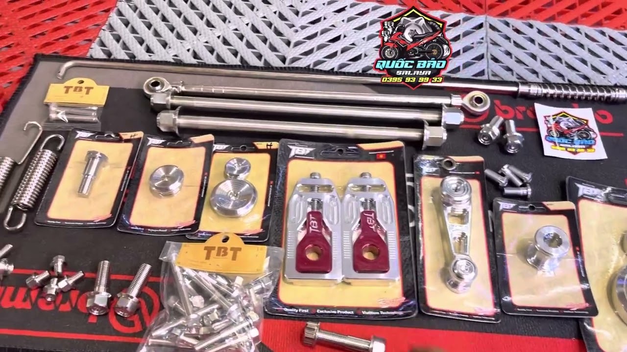 Full ốc Salaya inox 304 TBT cho Sirius - youtube