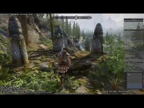 Skyrim DLSS3 Frame Generation Test And Demonstration