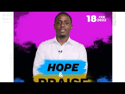 Humphrey Moses  Niwe wako  Hope Channel TV Tanzania  Feb 18th 2022