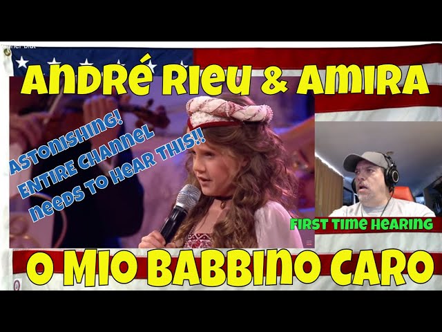 André Rieu & Amira - O Mio Babbino Caro - First Time Reaction - I HAVE NO WORDS - she stole my heart class=