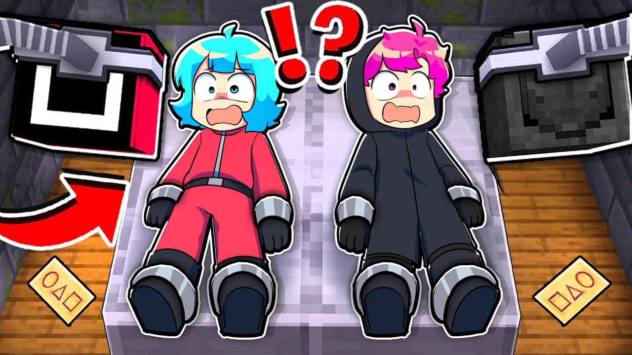 Hiha bị bắt ép GIA NHẬP SQUID GAME 3 trong Minecraft 😱🤩