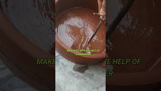 EASY WAY TO MAKE HOLES IN MUD POT