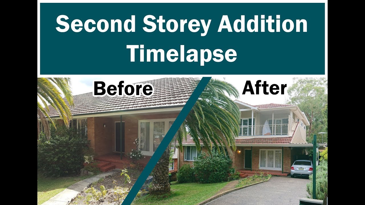 Second Storey Addition Timelapse