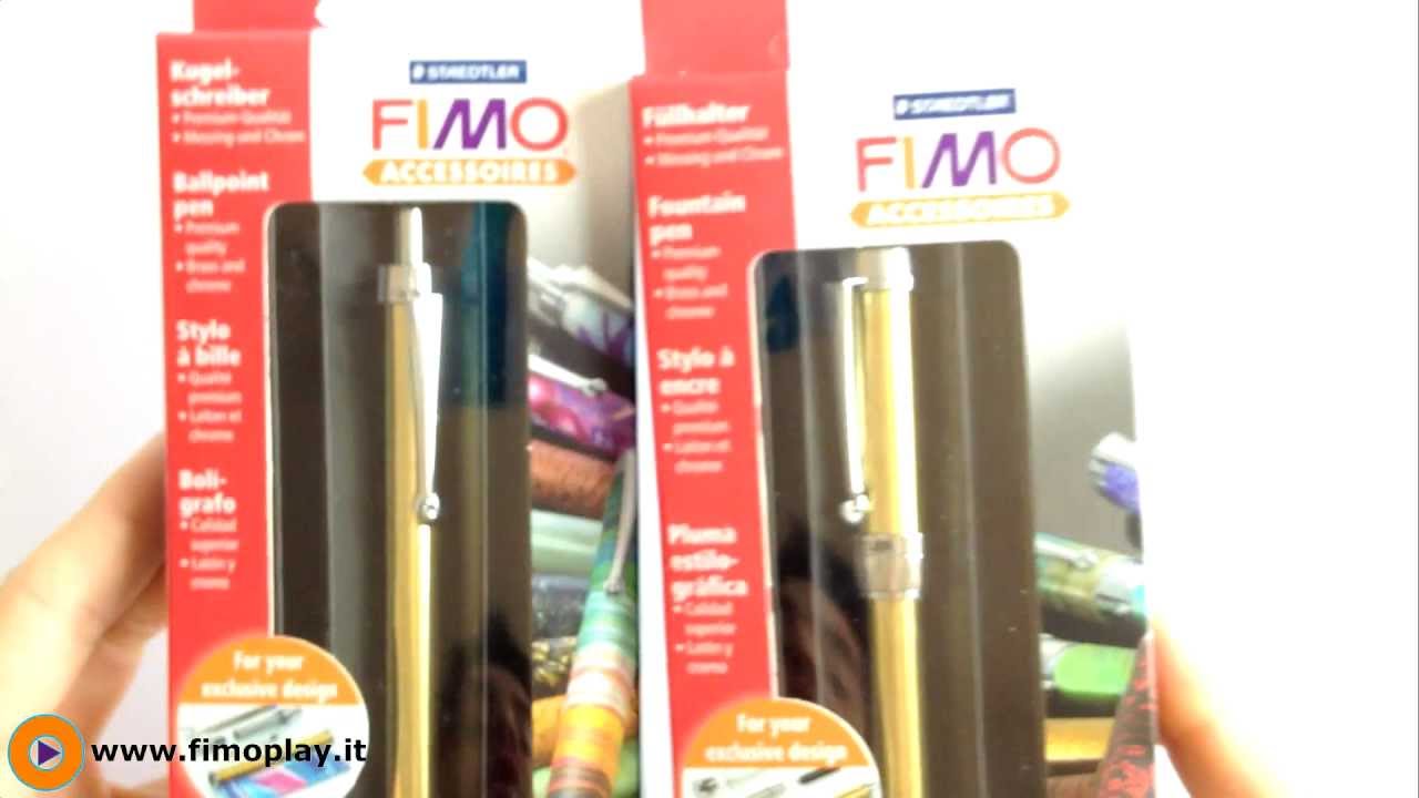 Creare e decorare con il FIMO le nuove penne - Fimoplay - YouTube