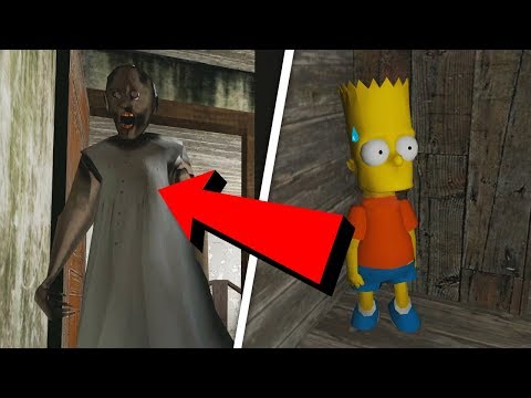GRANNY VS BART SIMPSON!
