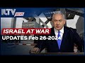 Israel Daily News– War Day 143 February 26, 2024