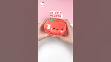 Kawaii Tomato Plushie DIY🍅