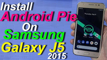 Android Pie 9 on Galaxy J5 2015(English)