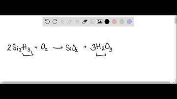 Provide coefficients to balance the following: Si2H3(aq) + O2(g) â†’ SiO2(s) + H2O(aq)
