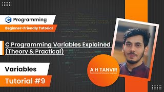 C Programming Variables Explained (Theory & Practical) | সি প্রোগ্রামিং এ Variable কী ও এর নিয়ম Variable Naming Convention C Programming In Bangla