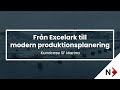 Kundberättelse: SF Marina har lämnat Excel och övergått till modern produktionsplanering