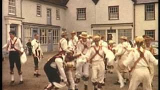 Ancient Film Of Morris Dancing By Ted Ward Of Foresters Morris With Trevor Hull And Roger Bett