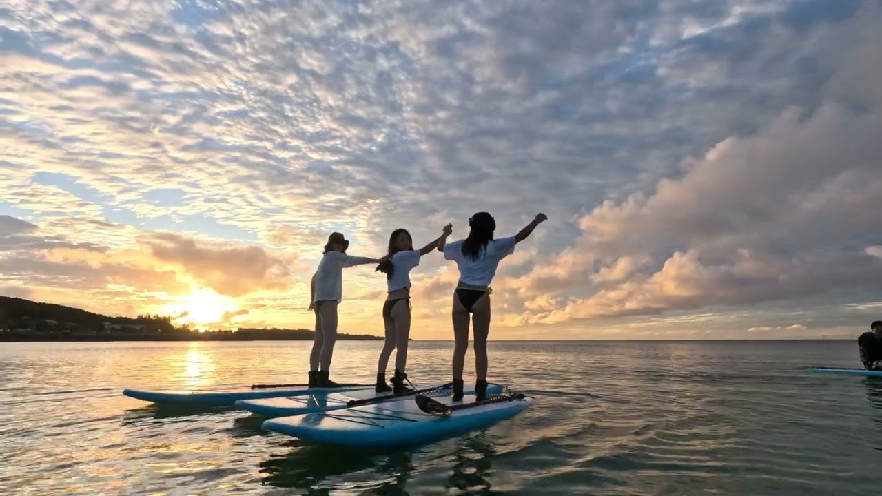 7月25日まで割引！当日OK! サンセット ラウサップ【SUP】恩納村真栄田