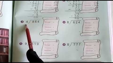 PVI MATHS LESSON # 55 ( PART 2) EX 6.3 Q (1 - 6) DATED: 21/07/2020 TOPIC: DIVISION